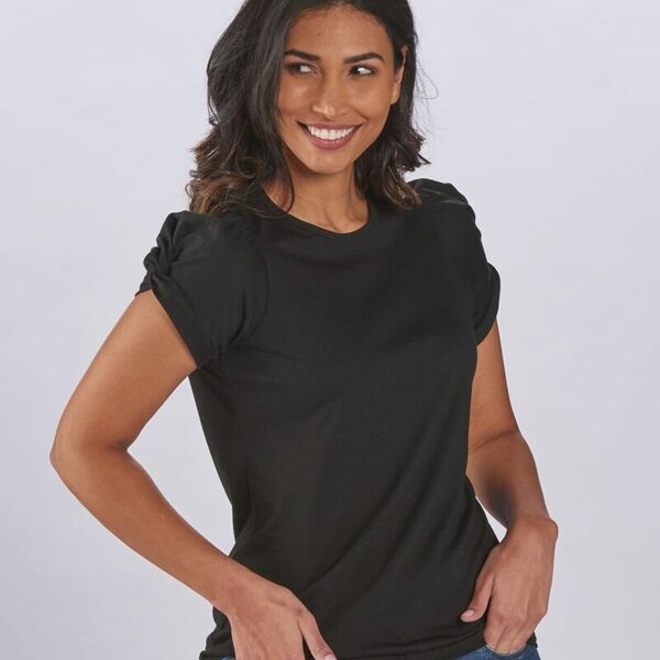 Boxercraft Women's Puff Sleeve T-Shirt T28 Women's Puff Sleeve T-Shirt Thumbnail