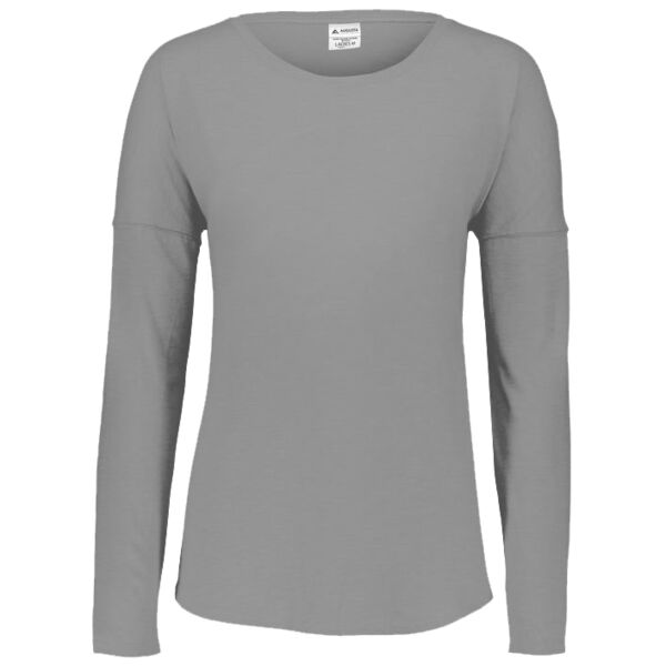 Augusta Sportswear Ladies Lux Tri-Blend Long Sleeve Tee 3077 Ladies Lux Tri-Blend Long Sleeve Tee Thumbnail