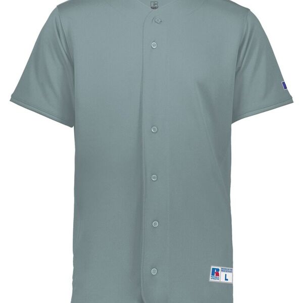 Russell Athletic Unisex Five Tool Full-Button Front Baseball Jersey 235JMM Unisex Five Tool Full-Button Front Baseball Jersey Thumbnail