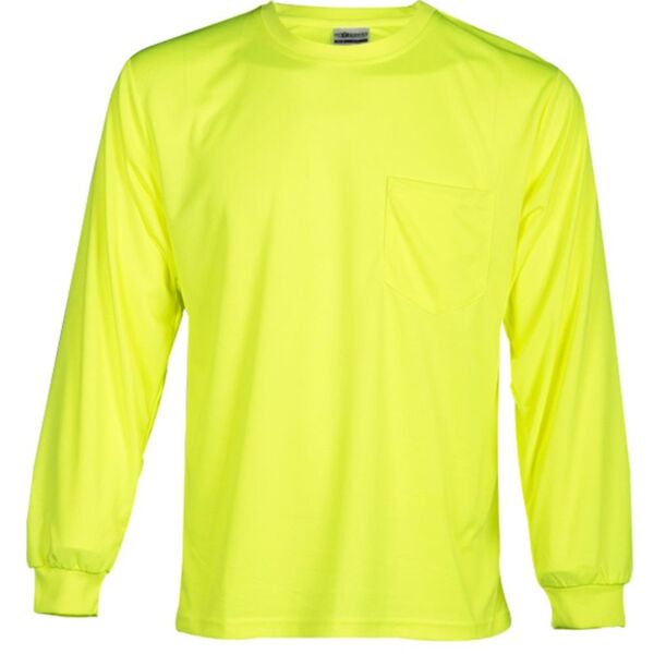 Microfiber Polyester Long Sleeve T-Shirt Thumbnail