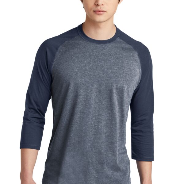 ® Heritage Blend 3/4 Sleeve Baseball Raglan Tee Thumbnail