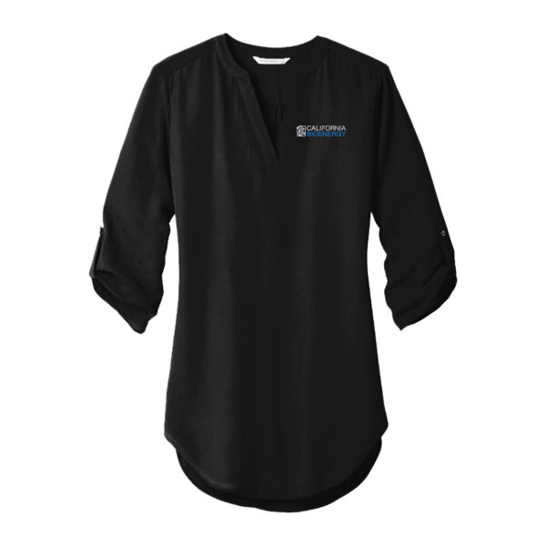 Port Authority ® Ladies 3/4-Sleeve Tunic Blouse Thumbnail