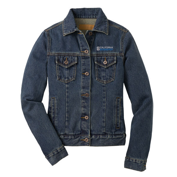 Port Authority® Women's Denim Jacket Thumbnail