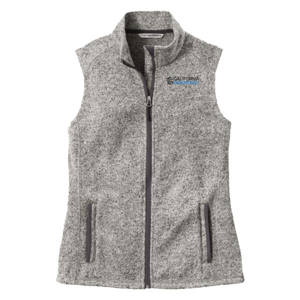 Port Authority ® Women's Sweater Fleece Vest 2 Thumbnail