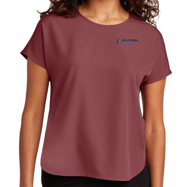 Mercer+Mettle® Women's Stretch Crepe Crew Thumbnail