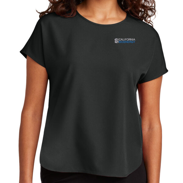 Mercer+Mettle® Women's Stretch Crepe Crew Thumbnail