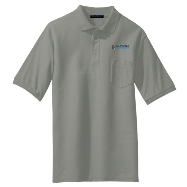 Port Authority® Tall Silk Touch™ Polo with Pocket Thumbnail