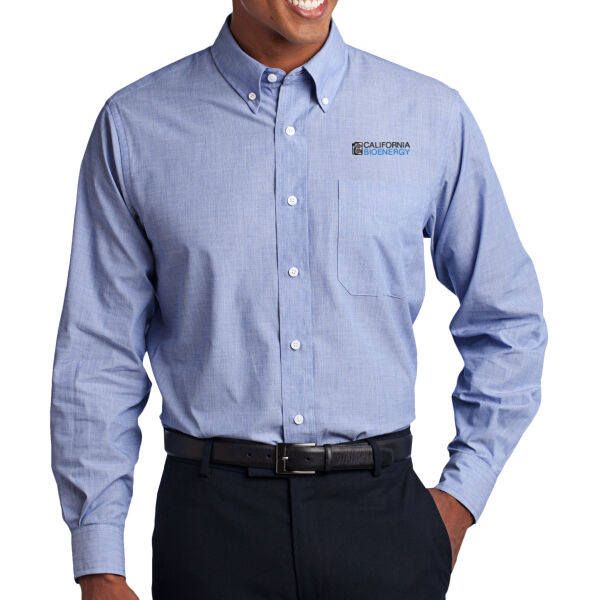 Port Authority® Tall Crosshatch Easy Care Shirt Thumbnail