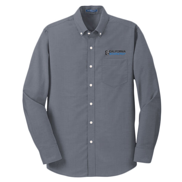 Port Authority® Tall SuperPro™ Oxford Shirt Thumbnail