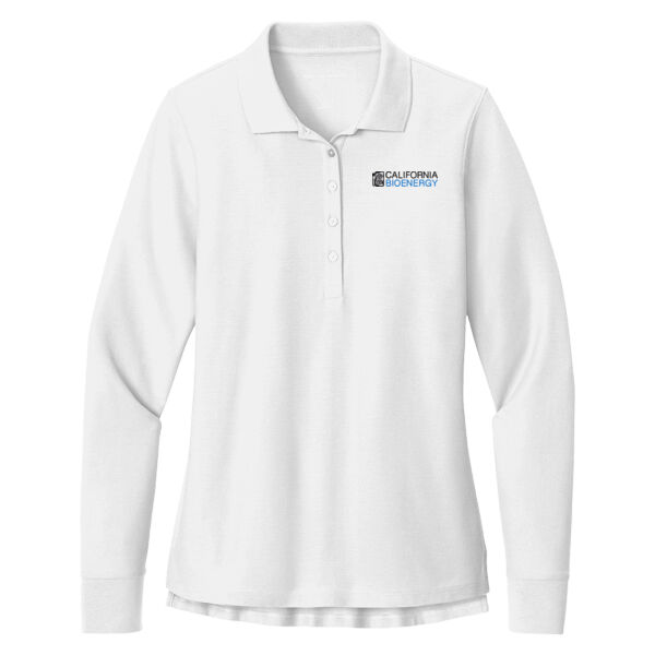 Port Authority® Women’s Wearever Signature Pique Long Sleeve Polo Thumbnail