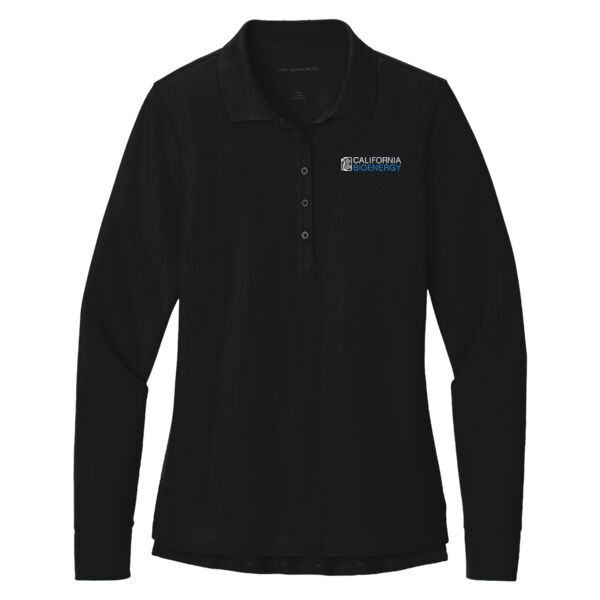 Port Authority® Women’s Wearever Signature Pique Long Sleeve Polo Thumbnail