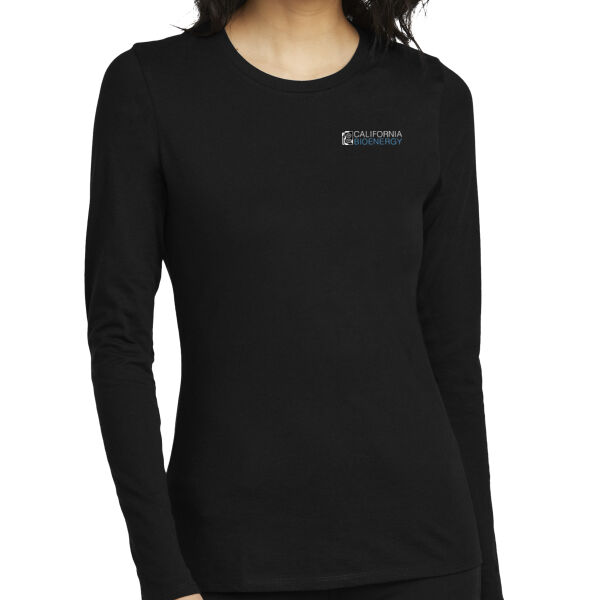 District® Women’s Perfect Blend® CVC Long Sleeve Tee Thumbnail
