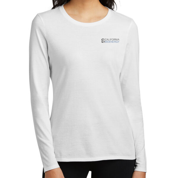 District® Women’s Perfect Blend® CVC Long Sleeve Tee Thumbnail