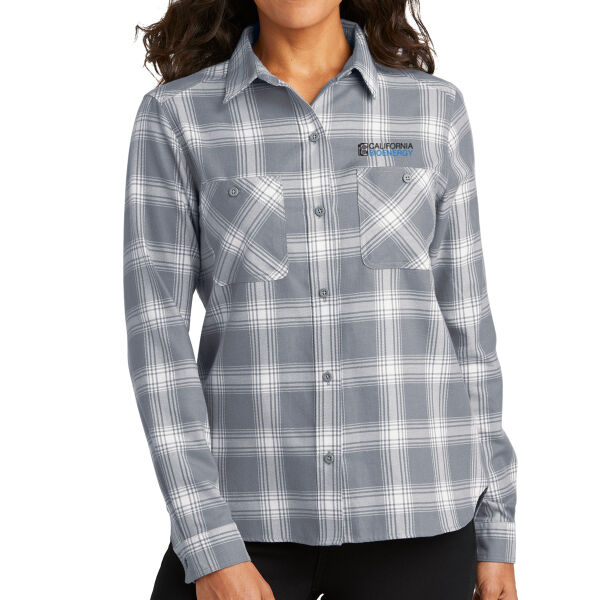 Port Authority® Women's Plaid Flannel Shirt Thumbnail