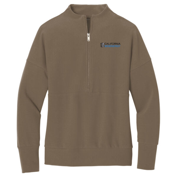 Mercer+Mettle® Women’s Linear Texture 1/4-Zip Thumbnail