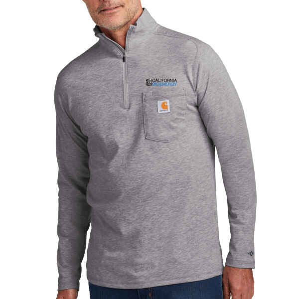 Carhartt Force® 1/4-Zip Long Sleeve T-Shirt Thumbnail
