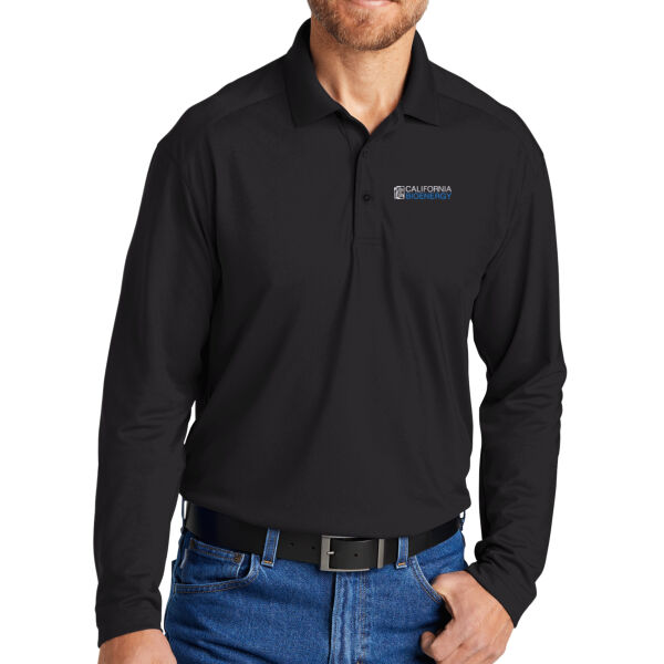 CornerStone® Select Lightweight Snag-Proof Long Sleeve Polo Thumbnail